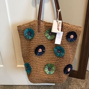 NWT-Jessica Simpson St. Pete Beach Bag